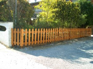 steccato in abete