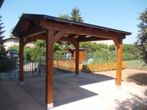 gazebo doppia falda